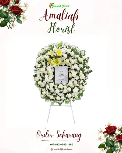 Krans Bunga Duka Cita di Padukuhan Kraton